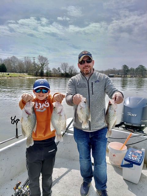 Lake Greenwood Crappie fishing