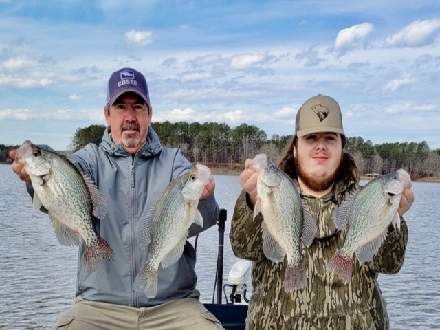 Lake Greenwood Crappie fishing