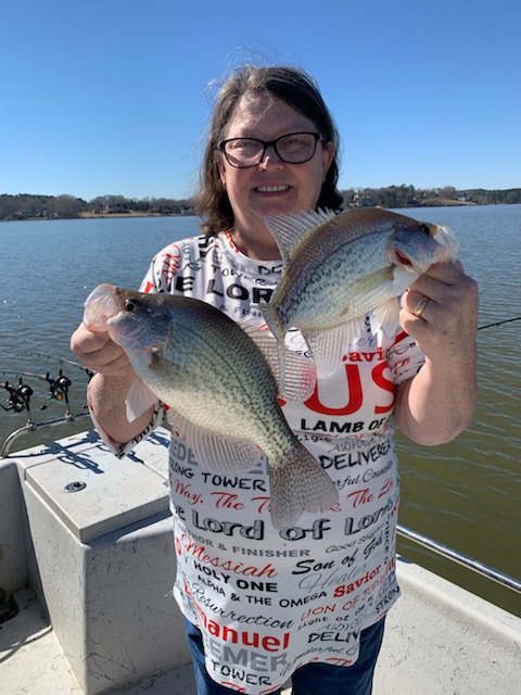 Lake Greenwood Crappie fishing 