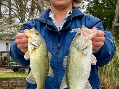 Lake Greenwood Bass fishing 1