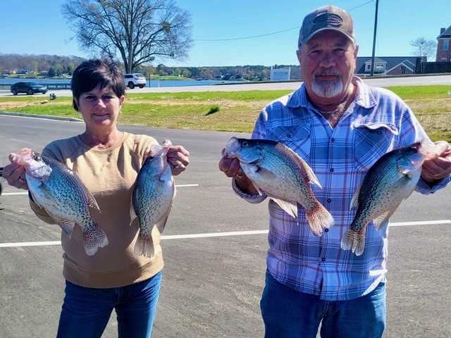 Lake Greenwood Crappie fishing