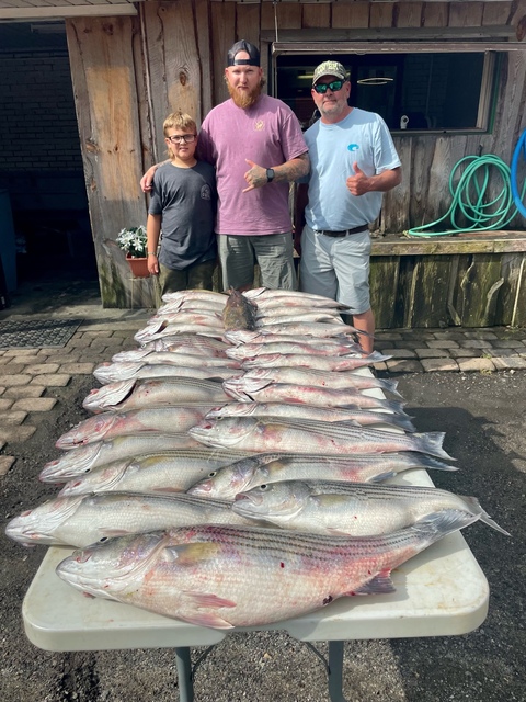 Lake Greenwood Striper Fishing