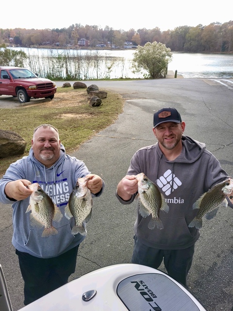 Lake Greenwood Crappie fishing