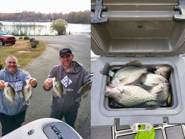 Lake Greenwood Crappie fishing