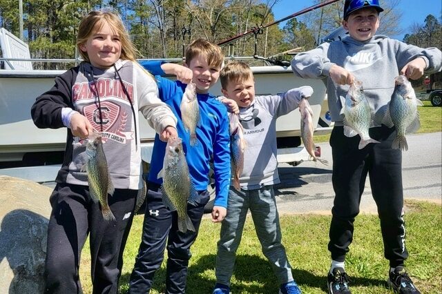 Lake Greenwood Crappie fishing
