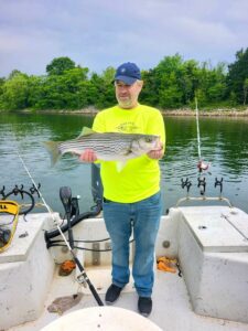 Lake Greenwood Striper fishing