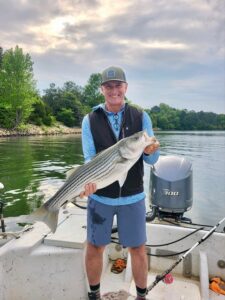 Lake Greenwood Striper fishing