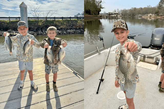 Lake Greenwood Crappie fishing