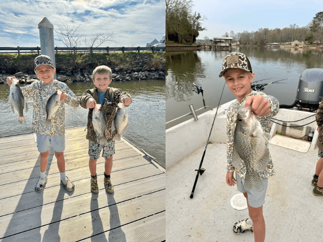 Lake Greenwood Crappie fishing